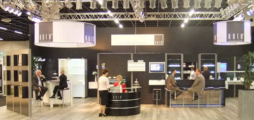 Messestand auf der Interzum, Köln Messebau von Teamwork Messebau auf der Interzum, Köln