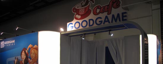 Goodgames Messestand Messestand von Teamwork Messebau