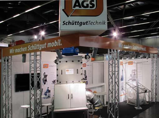 Messebau Nürnberg Messebau auf der powtech 2014
